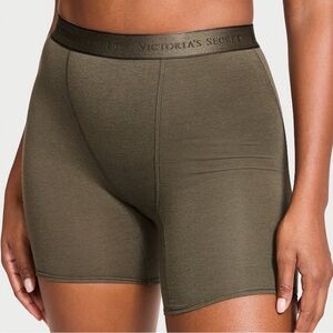 Victoria’s Secret Logo Cotton High-Waist Boxer Brief Women Size XL